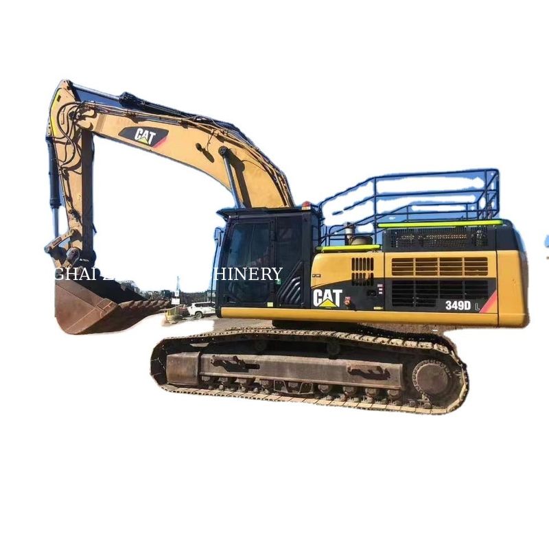 Использованный экскаватор CAT 349E 49 тонн с оригинальной краской для продажи