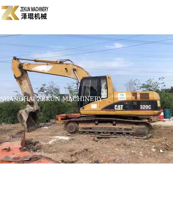 Использованный CAT 320C экскаватор 320 Рабочие часы 4001-6000 Вместимость ведра 0,8 м3