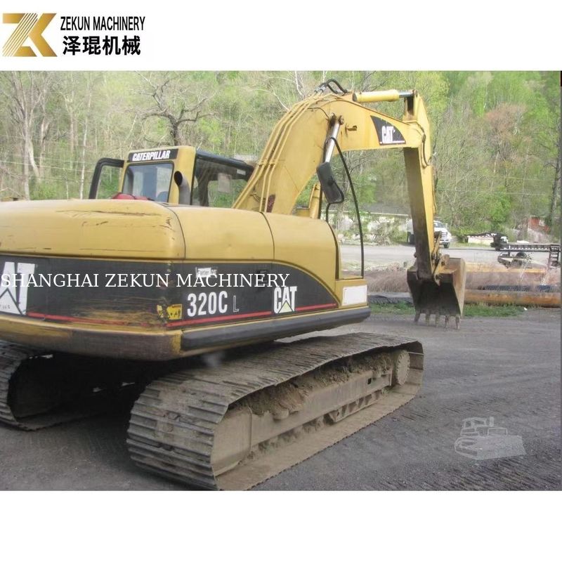 Японский оригинальный экскаватор Cat 320Cl 20 тонн для строительства