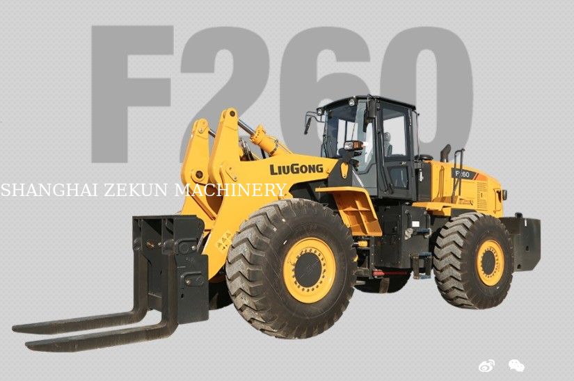 Подержанная вилка F260 погрузчик 7-9 тонн для магазинов строительных материалов