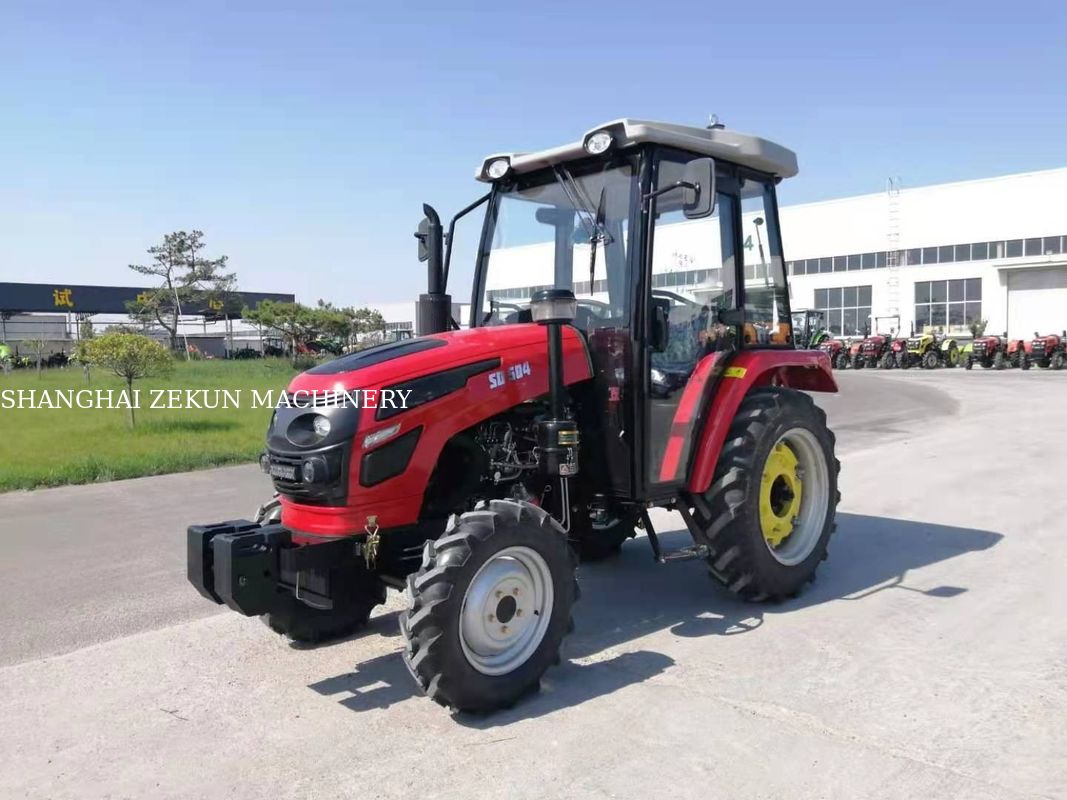 4WD Использованный трактор для экрановых стойки в электрических земледвигающих машинах