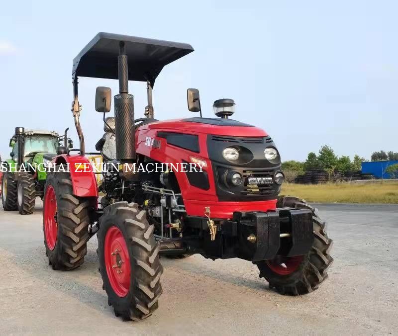 4WD Использованный трактор для экрановых стойки в электрических земледвигающих машинах