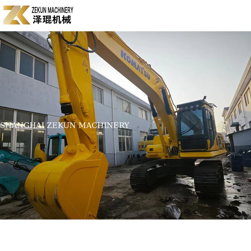 Низкое рабочее время 2001-4000 Komatsu PC200-8 Использованный экскаватор с ползучей ручкой в хорошем состоянии