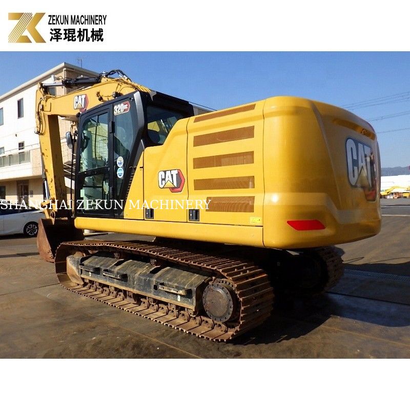 Японский оригинальный экскаватор CAT 320 с оригинальной краской Jack Hammer 320GC