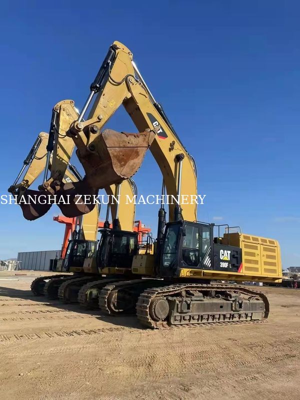 Подержанное строительное оборудование Cat 390F Crawler Excavator с двигателем Cat 390 KW