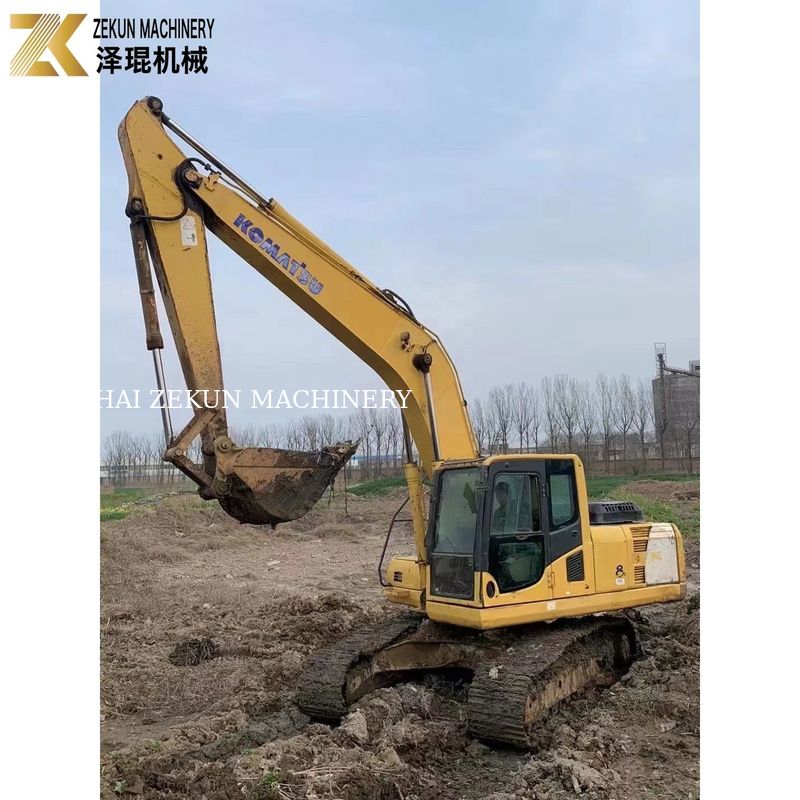 Использованный экскаватор Komatsu 200 Вторая рука PC200-6 Кавальщик Рабочая масса 20,15 тонны