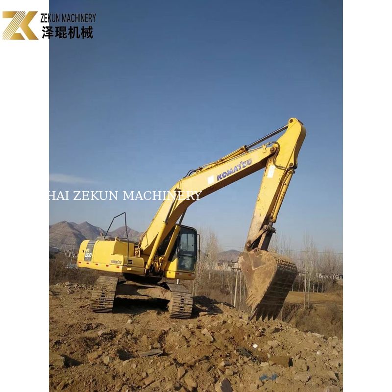 Комацу PC200-7 Crawler Excavator 20 тонн Используется в 2015 году для строительной техники