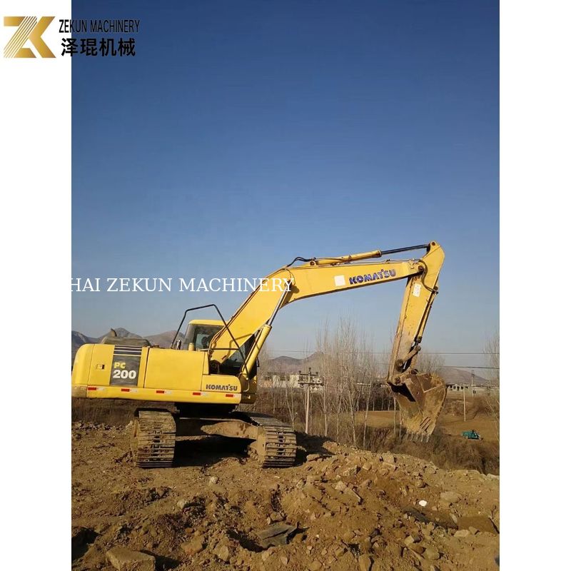 Комацу PC200-7 Crawler Excavator 20 тонн Используется в 2015 году для строительной техники