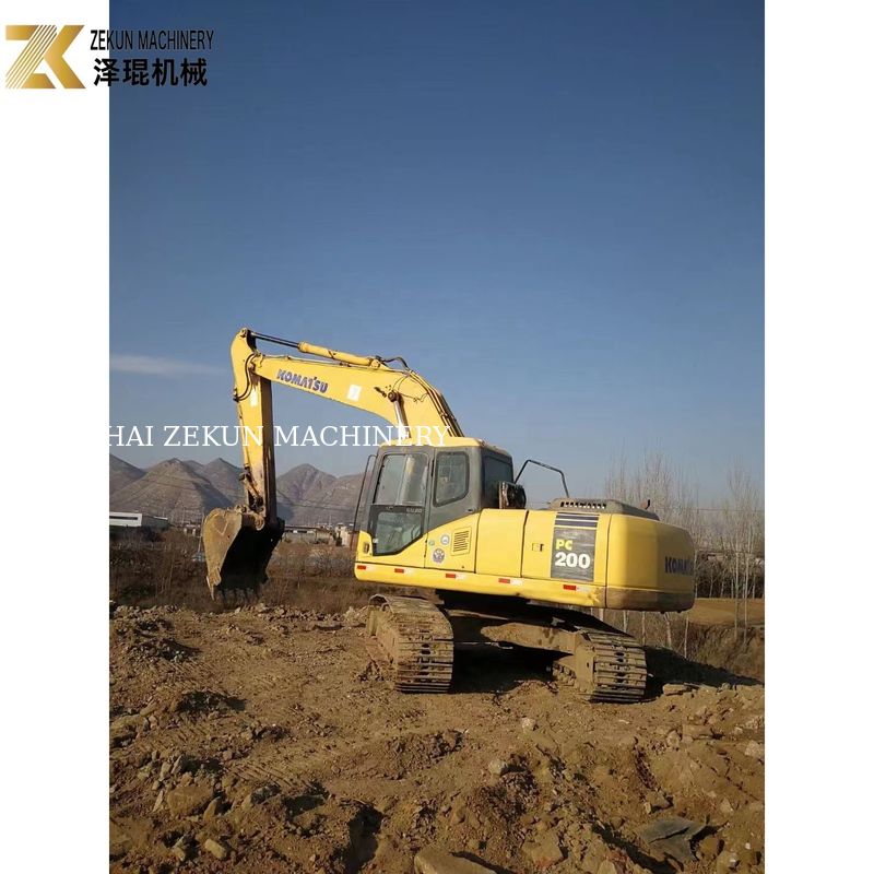 Комацу PC200-7 Crawler Excavator 20 тонн Используется в 2015 году для строительной техники