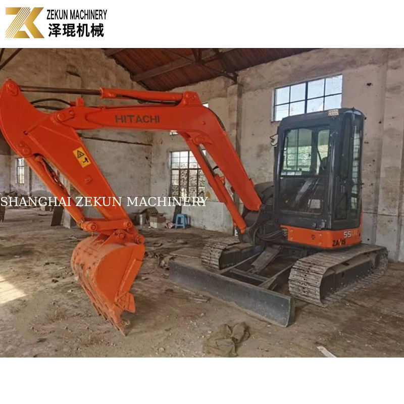 33.1квт мощности Hitachi ZX55 экскаватор 5,5 тонны мини-баггер с 2001-4000 рабочих часов