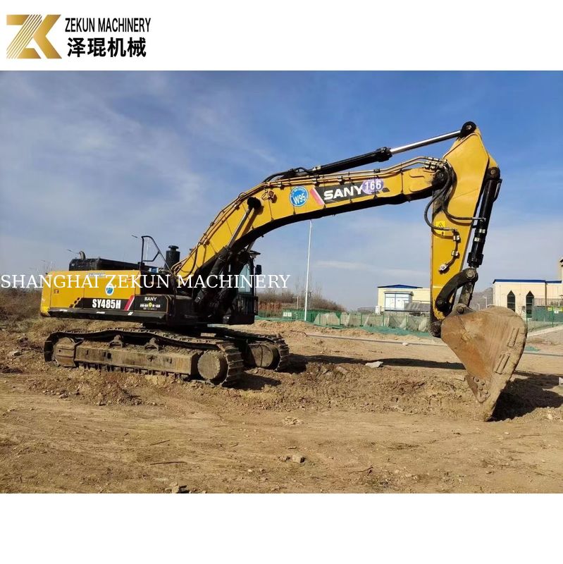 Большая строительная экскаватор Sany 485 SY485H с двигателем SANY 6WG1X