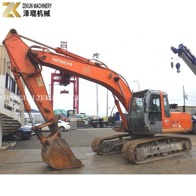 21 тонны Использованный Hitachi Zaxis 210 экскаватор ZX210 Crawler экскаватор с 1,0m3 емкостью ведра