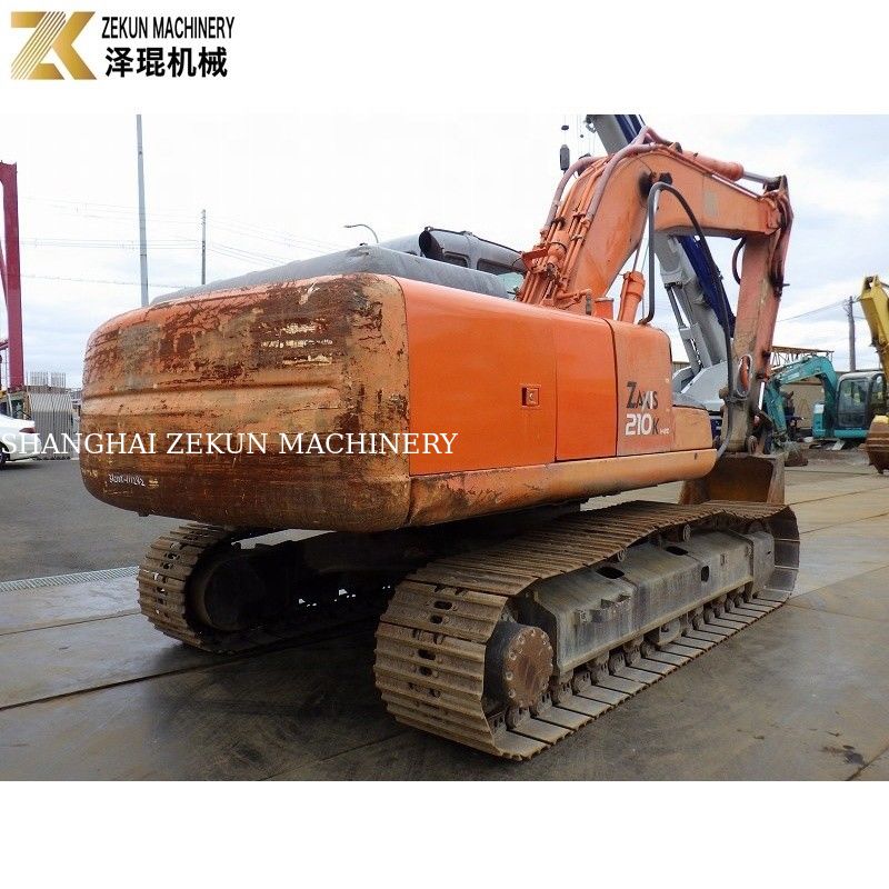 21 тонны Использованный Hitachi Zaxis 210 экскаватор ZX210 Crawler экскаватор с 1,0m3 емкостью ведра