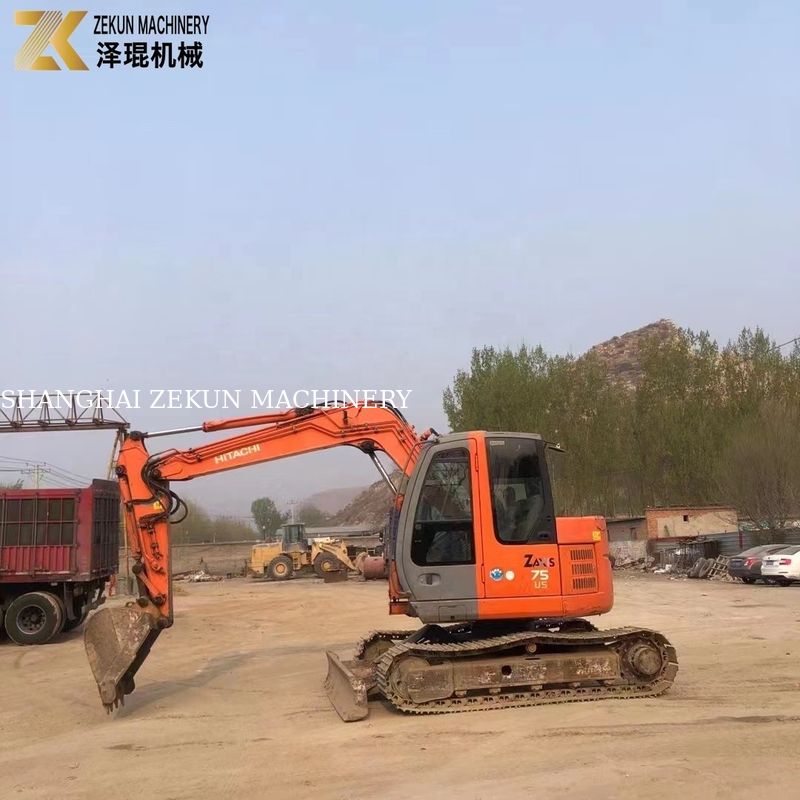 Использованный Hitachi ZX75 Mini Excavator ZX75US ZX75US-3 от владельца оригинальный гидравлический клапан