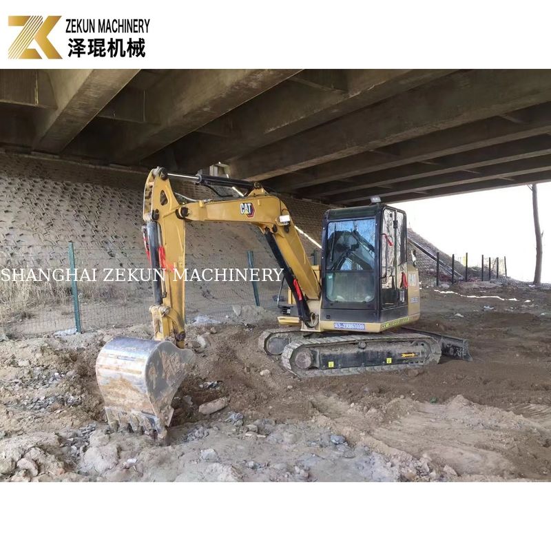 CAT 305.5E Использованный мини-экскаватор 5,5 тонн оригинальная краска двигатель CAT