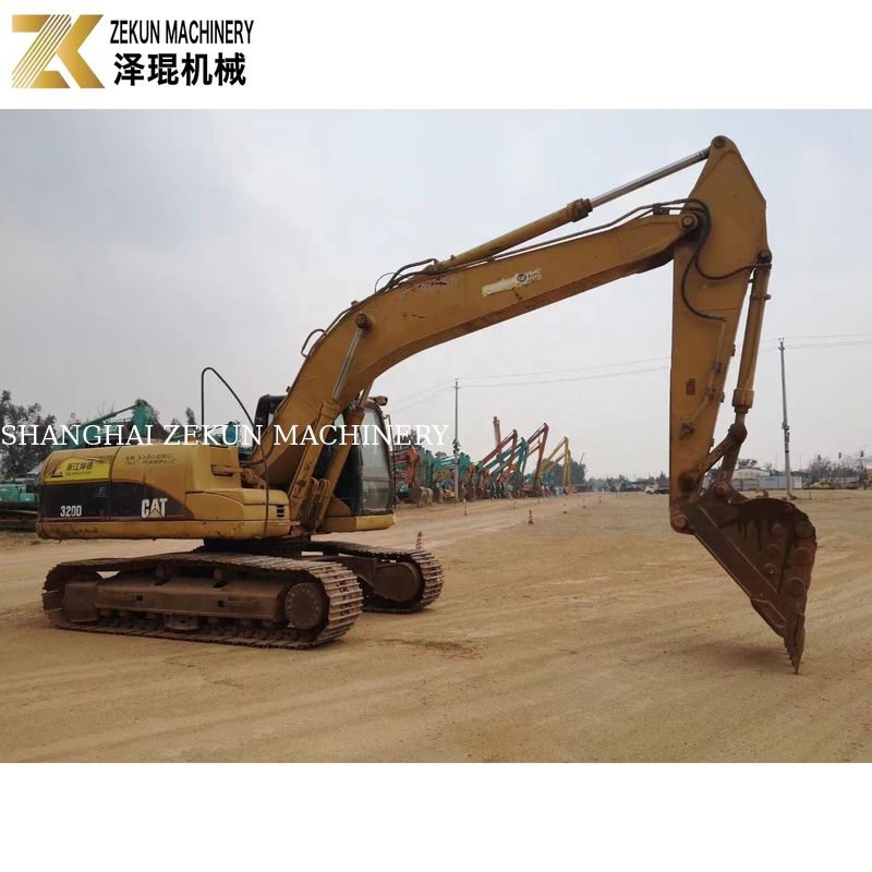 Электрический инжектор 20 тонн использованный экскаватор CAT 320D для строительных машин в лучшем случае