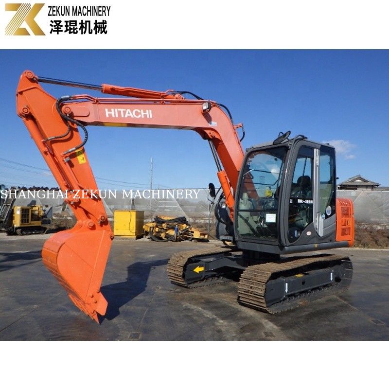 Маленький мини 7тонный экскаватор Hitachi Zaxis 70 Crawler Excavator ZX70 с рабочими часами 2001-4000