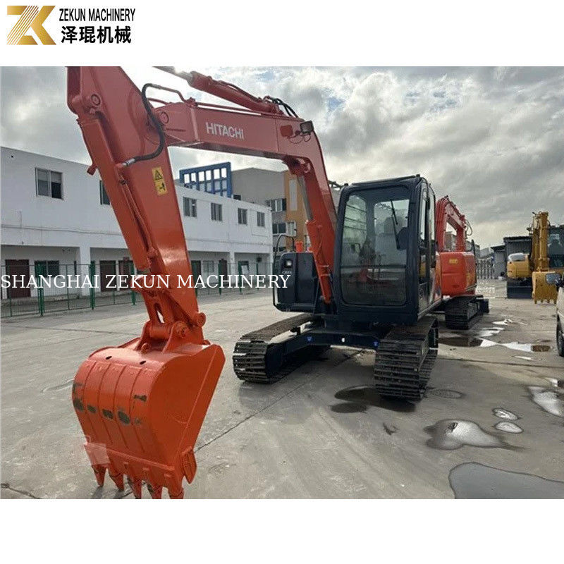 Использованный экскаватор Hitachi ZX70 с двигателем ISUZU и оригинальным гидравлическим насосом в Японии