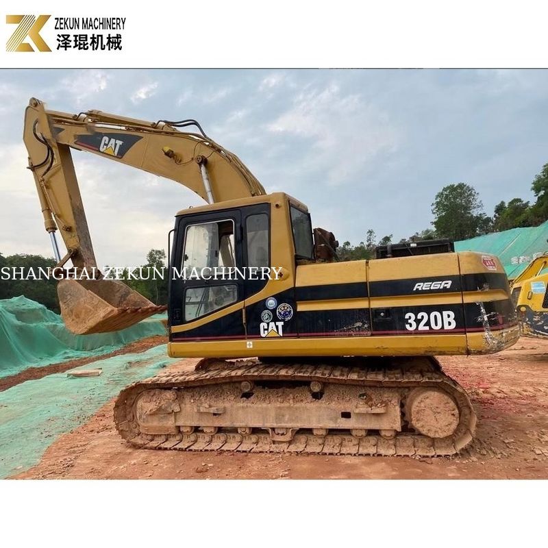 Использованный экскаватор CAT320 20.6T импортирован из Японии оригинальная краска