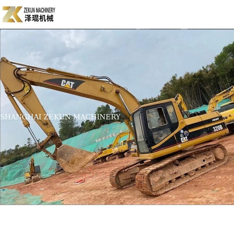 Использованный экскаватор CAT320 20.6T импортирован из Японии оригинальная краска