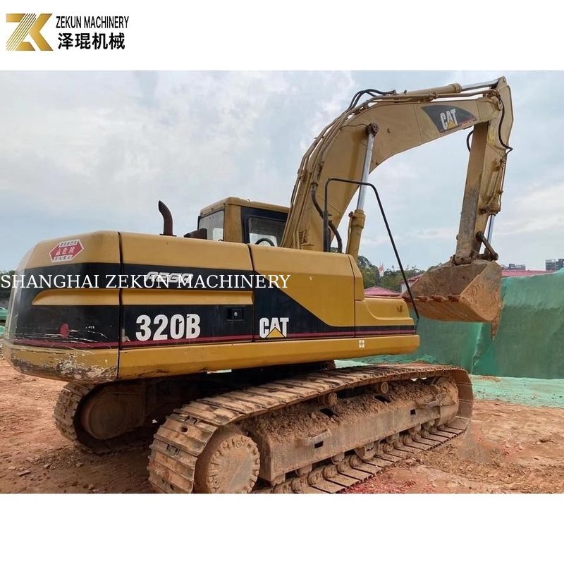 Использованный экскаватор CAT320 20.6T импортирован из Японии оригинальная краска