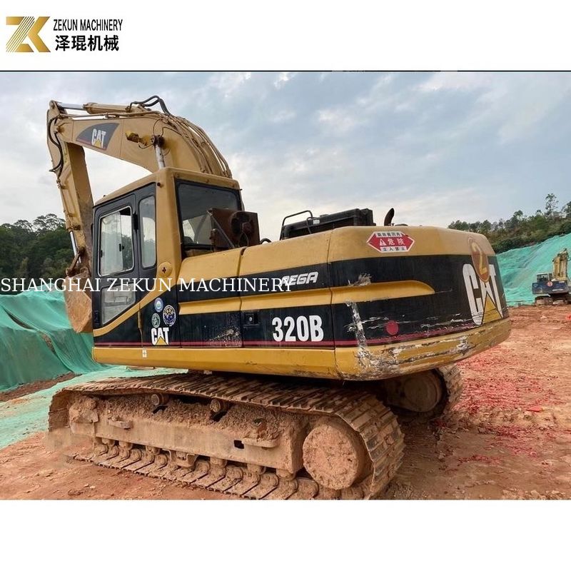 Использованный экскаватор CAT320 20.6T импортирован из Японии оригинальная краска