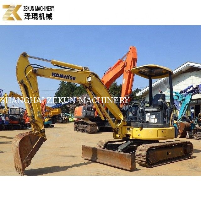 Экскаватор мини-размера Komatsu PC35 3 тонны рабочая масса 3700 кг масса машины