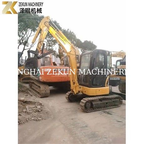 3.5 тонны мини использованный экскаватор KOMATSU PC35MR-5 с 2016 года с гидравлической кавальской машиной