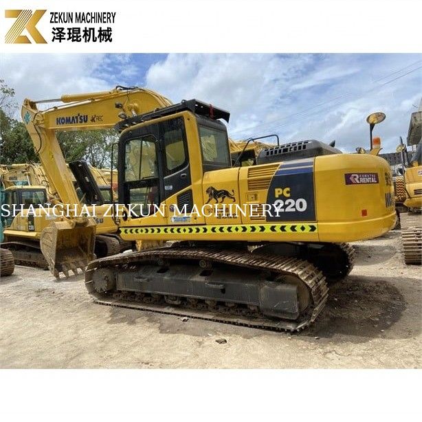Подержанный экскаватор Komatsu PC 220 с оригинальным японским двигателем