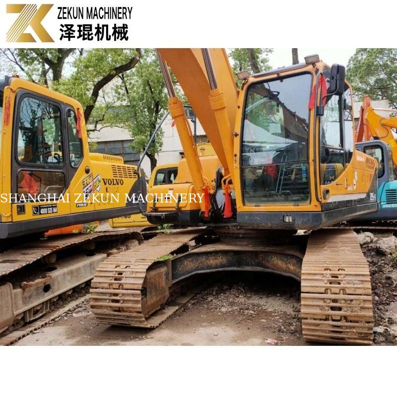 21 тонны подержанный экскаватор Hyundai 215 R215-9 Вторая рука экскаваторы с оригинальным насосом
