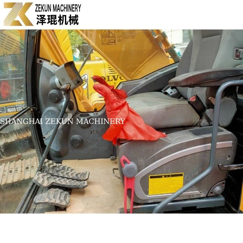 21 тонны подержанный экскаватор Hyundai 215 R215-9 Вторая рука экскаваторы с оригинальным насосом