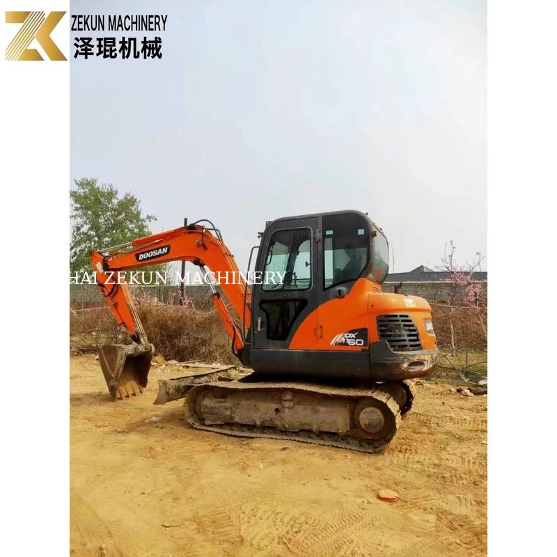 Подержанный экскаватор Doosan DX60-7 DX60-9 6T из Кореи