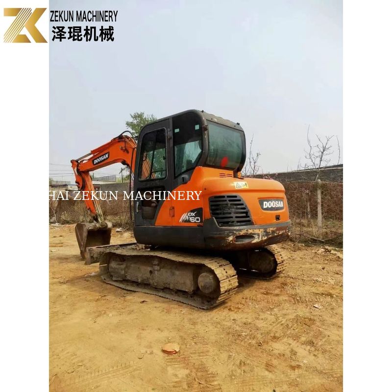 Подержанный экскаватор Doosan DX60-7 DX60-9 6T из Кореи
