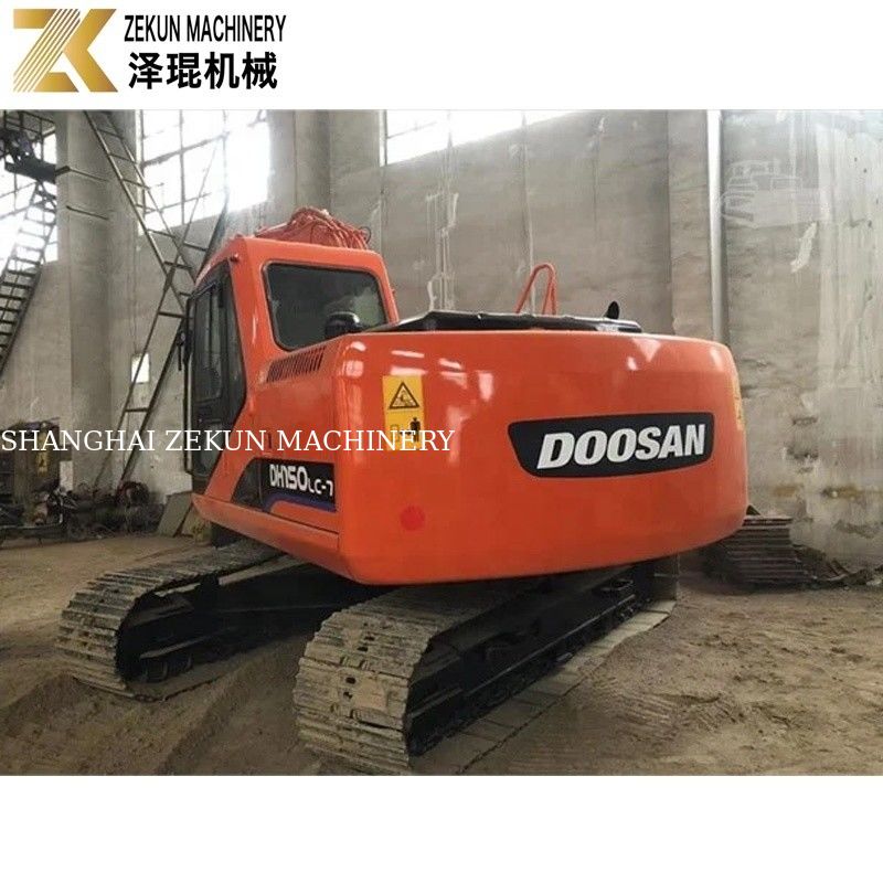 Оригинальный экскаватор 15Тн Использованный экскаватор Doosan DH150 с Джеком Молот DH150-7 2017
