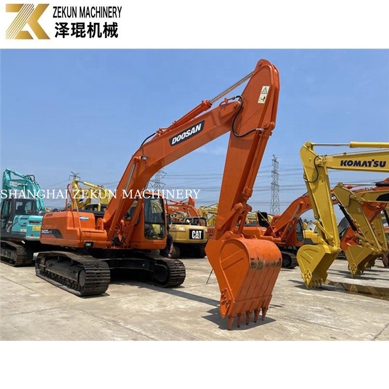 Использованный земляник 22 тонны Доусан 220 экскаватор DH220LC-7 двигатель 21400 К