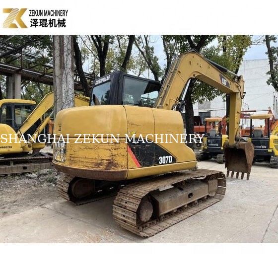 41.5KW Использованный экскаватор Cat 307 7 тонн Использованный экскаватор Crawler