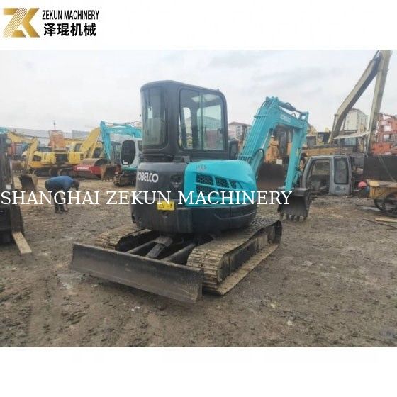 SK55 SK-55 Использованный экскаватор Kobelco 5.5T с оригинальным двигателем