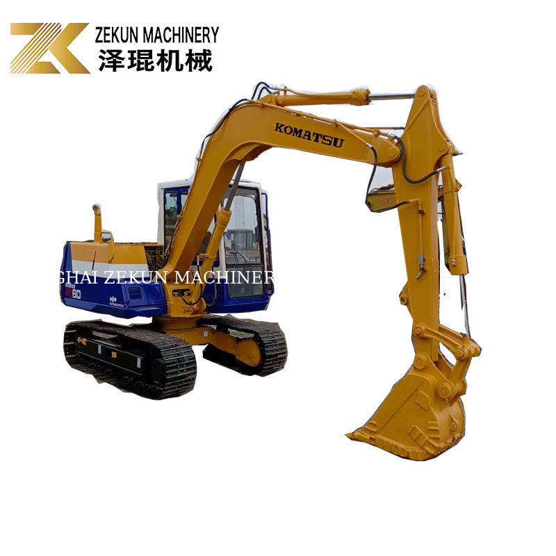 Япония Komatsu PC60-6 экскаватор с низкой рабочей массой 6 тонн и в хорошем состоянии