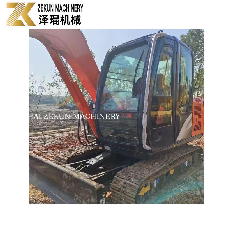 HITACHI ZX 60 6 тонны мини подержанный гидравлический экскаватор с вместимостью 0.22 м3