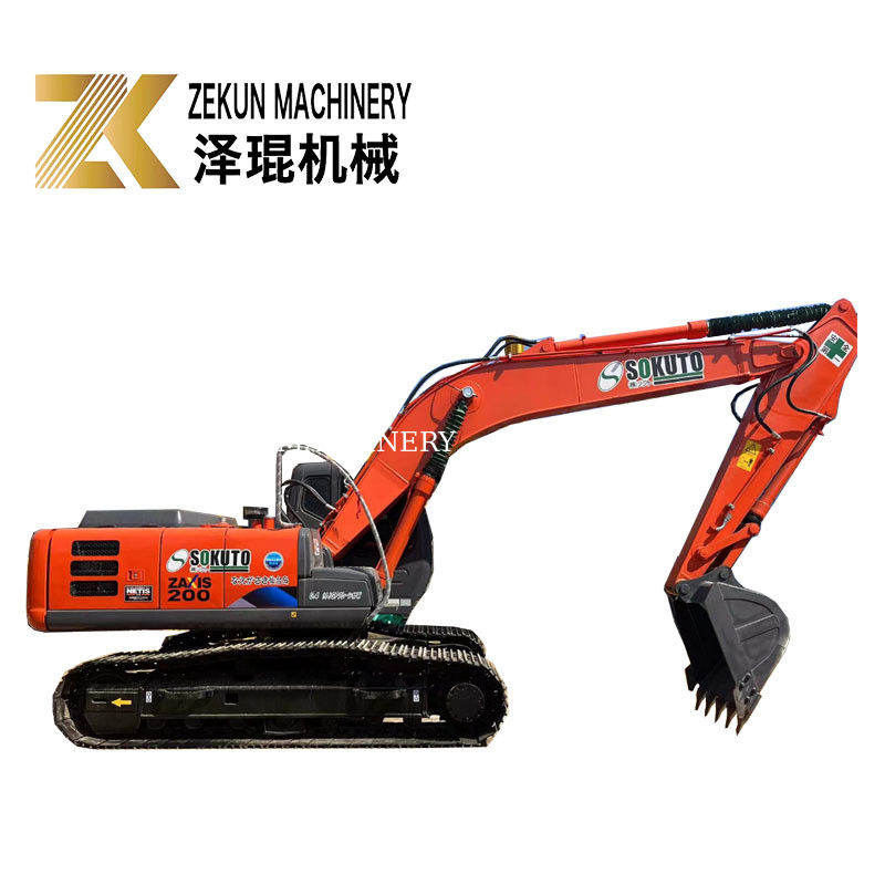 20 тонн подержанный HITACHI ZX 200-3G Робби экскаватор кавальщик в хорошем состоянии