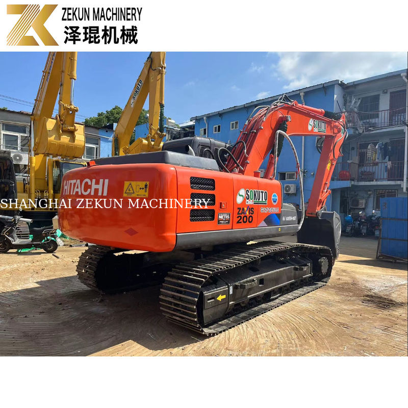 20 тонн подержанный HITACHI ZX 200-3G Робби экскаватор кавальщик в хорошем состоянии