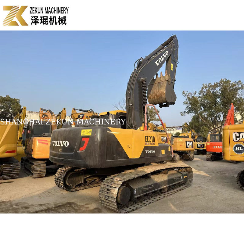 Использованный экскаватор Volvo EC210 с кабиной Volvo в хорошем состоянии в 2022 году
