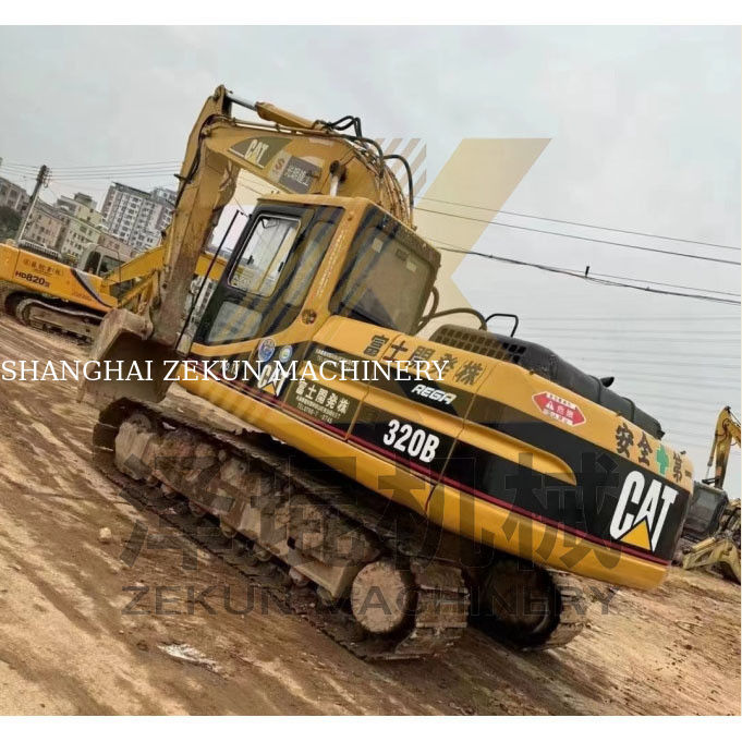 Cat 320 Использованный экскаватор для полётов оригинальные детали и цепь рельсов Год 2015