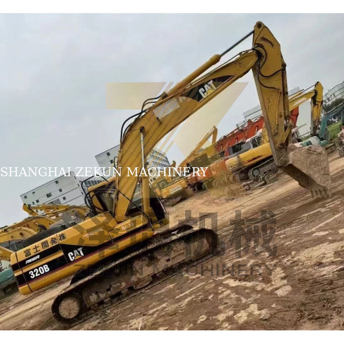 Cat 320 Использованный экскаватор для полётов оригинальные детали и цепь рельсов Год 2015