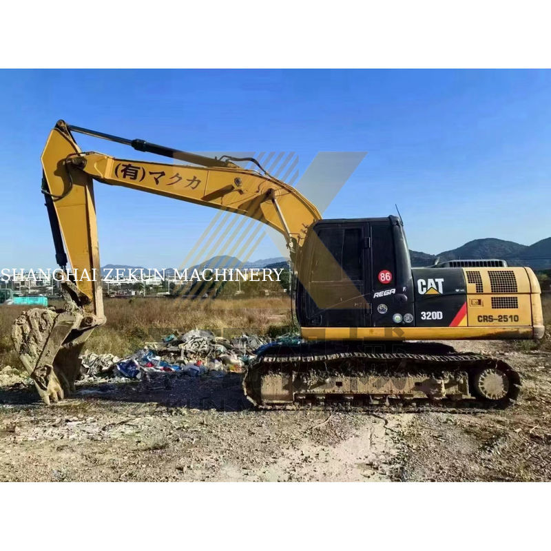 Хороший 20-тонный использованный CAT 320D 320DL Плавучий экскаватор 1.35м3 ведро