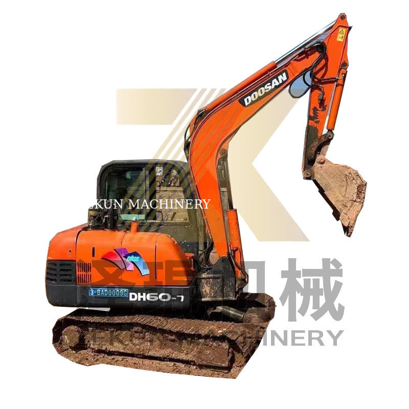 5500 KG Doosan60-7 DH55/DH60-7/80-7 DH60/DH60-7 Экскаватор с рабочими часами 0-2000