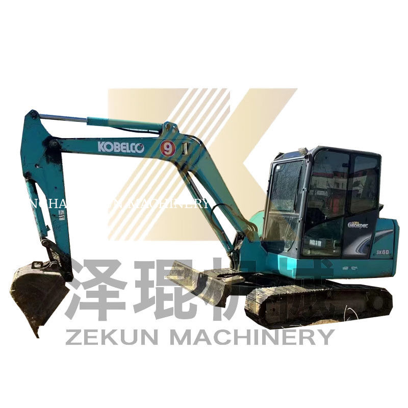 6 тонн использованный Kobelco SK60-3/5/8/10 мини экскаватор с двигателем Yanmar в хорошем состоянии