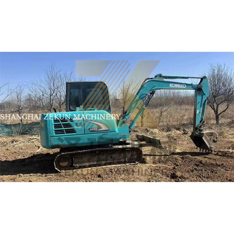 6 тонн использованный Kobelco SK60-3/5/8/10 мини экскаватор с двигателем Yanmar в хорошем состоянии