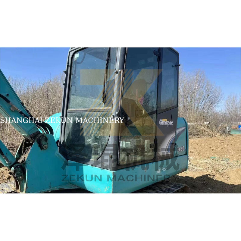 6 тонн использованный Kobelco SK60-3/5/8/10 мини экскаватор с двигателем Yanmar в хорошем состоянии