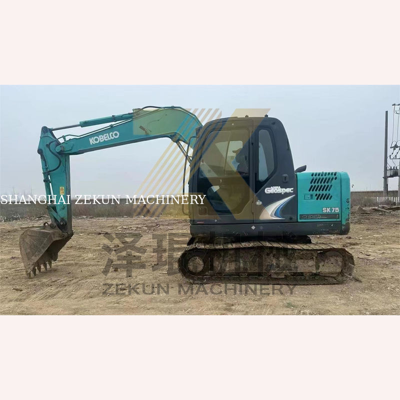 0.4m3 емкость ведра 2017 Использованный экскаватор Kobelco 907 E307D Sk75 Sk75-11 в Шанхае